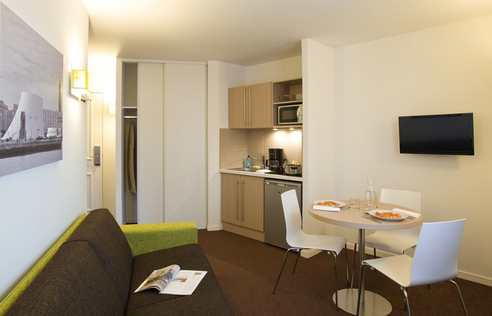 Imagen de los interiores del Aparthotel Adagio Access Le Havre Les Docks. Foto 15