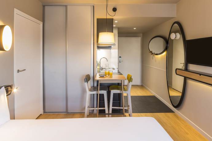 Imagen de la habitación del Aparthotel Adagio Access Montpellier Centre. Foto 3