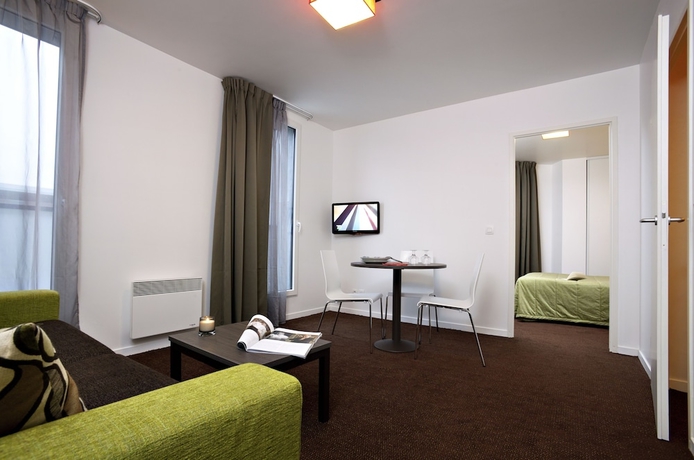 Imagen de la habitación del Aparthotel Adagio Access Paris Asni&egrave;res Aparthotel. Foto 2