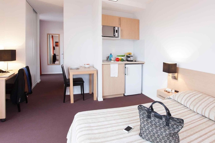Imagen de la habitación del Aparthotel Adagio Access Saint Louis B&acirc;le. Foto 9