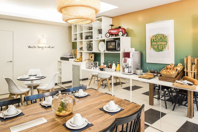 Imagen del bar/restaurante del Aparthotel Adagio Access Vanves Porte De Ch&acirc;tillon. Foto 5