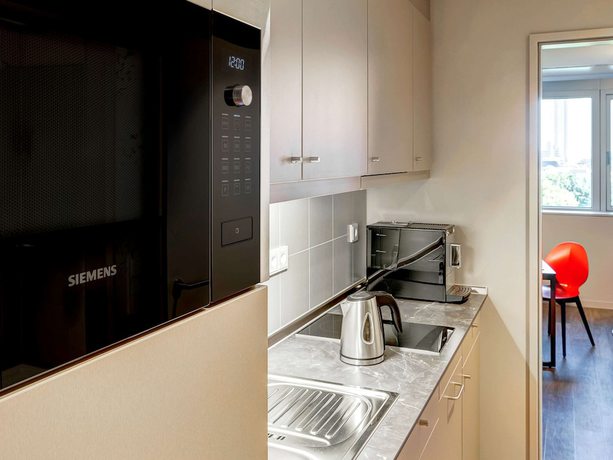 Imagen de la habitación del Aparthotel Adagio Frankfurt City Messe. Foto 10