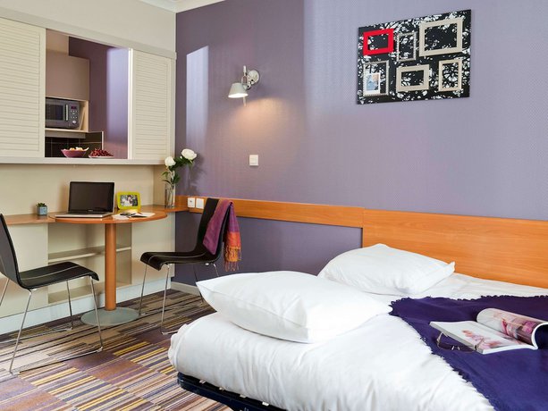 Imagen de la habitación del Aparthotel Adagio Paris Buttes Chaumont. Foto 4
