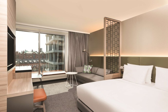 Imagen de la habitación del Aparthotel Adina Apartment Hotel Hamburg Speicherstadt. Foto 5