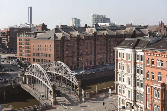 Imagen de los exteriores del Aparthotel Adina Apartment Hotel Hamburg Speicherstadt. Foto 19