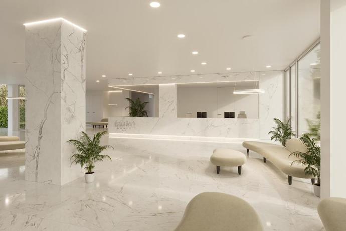 Imagen de los interiores del Aparthotel Alc&uacute;dia Beach. Foto 12