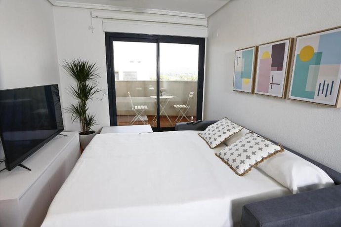 Imagen de la habitación del Aparthotel Alojamientos Libertad. Foto 12