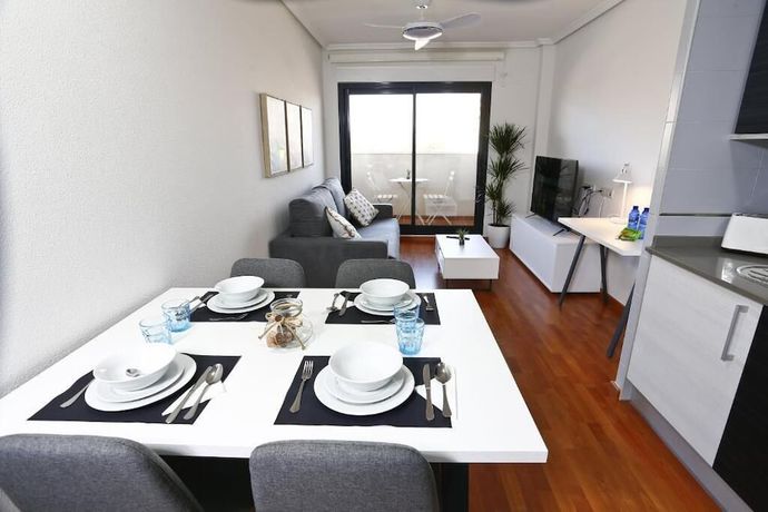 Imagen de la habitación del Aparthotel Alojamientos Libertad. Foto 15
