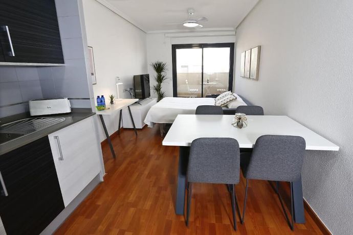 Imagen de la habitación del Aparthotel Alojamientos Libertad. Foto 18