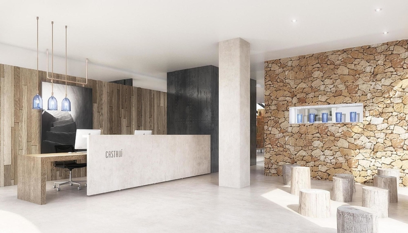 Imagen de los interiores del Aparthotel Apartamentos Castav&iacute;. Foto 13