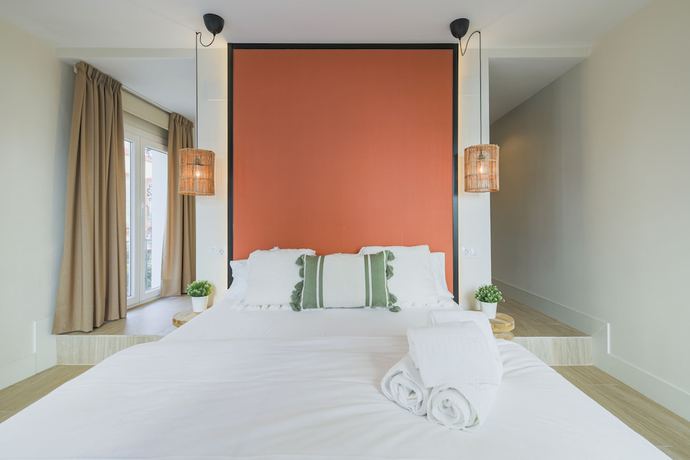 Imagen de la habitación del Aparthotel Apartamentos Magna Sevilla. Foto 4