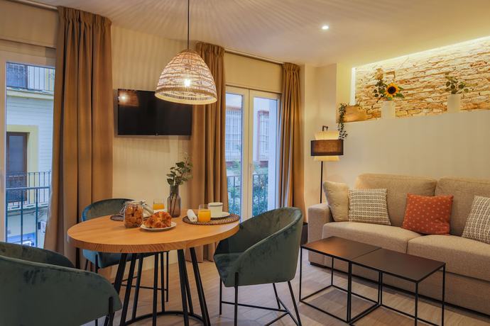 Imagen de la habitación del Aparthotel Apartamentos Magna Sevilla. Foto 10
