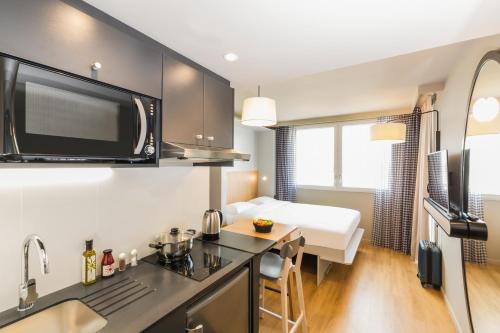 Imagen de la habitación del Aparthotel Aparthotel Adagio Access Palaiseau Saclay. Foto 19
