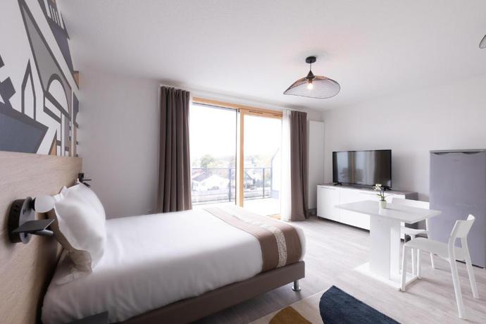 Imagen de la habitación del Aparthotel Aparthotel Adagio B&acirc;le Mulhouse Airport. Foto 5
