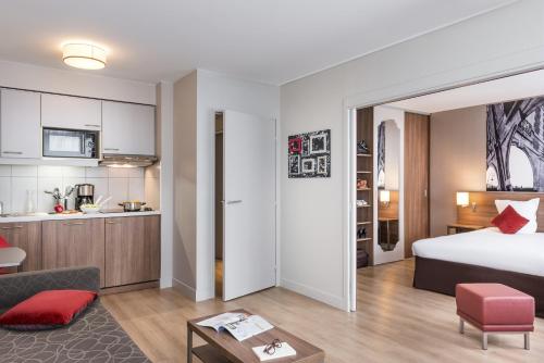 Imagen de la habitación del Aparthotel Aparthotel Adagio Birmingham City Centre. Foto 16