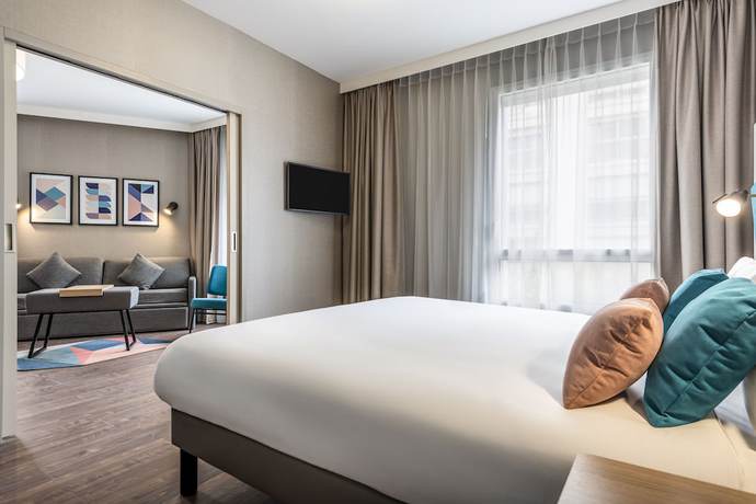 Imagen de la habitación del Aparthotel Aparthotel Adagio London Stratford. Foto 5