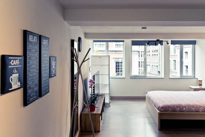 Imagen de la habitación del Aparthotel Appart-Hotel L&eacute;opold Li&egrave;ge Centre. Foto 12