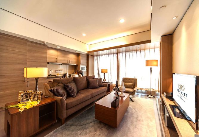 Imagen de los interiores del Aparthotel Ascott Ifc Guangzhou. Foto 14