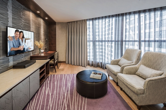 Imagen de la habitación del Aparthotel Ascott Raffles City Chengdu. Foto 9
