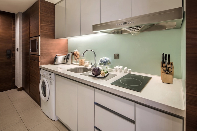 Imagen de la habitación del Aparthotel Ascott Raffles City Chengdu. Foto 10