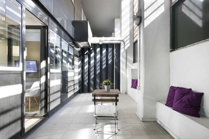 Imagen de la habitación del Aparthotel BCN Montjuic. Foto 11