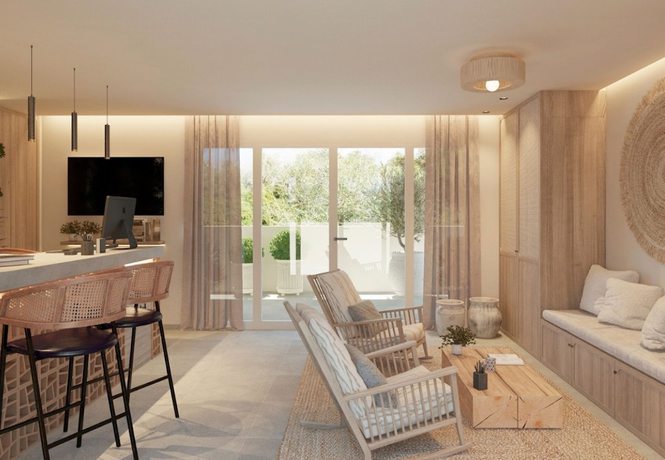 Imagen de los interiores del Aparthotel Belle Playa de Palma Apartsuites. Foto 16