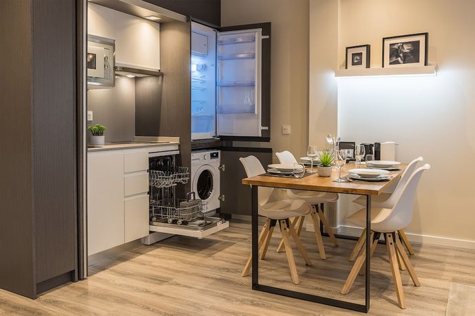 Imagen de la habitación del Aparthotel Bilbao City Center By Abba Suites. Foto 13
