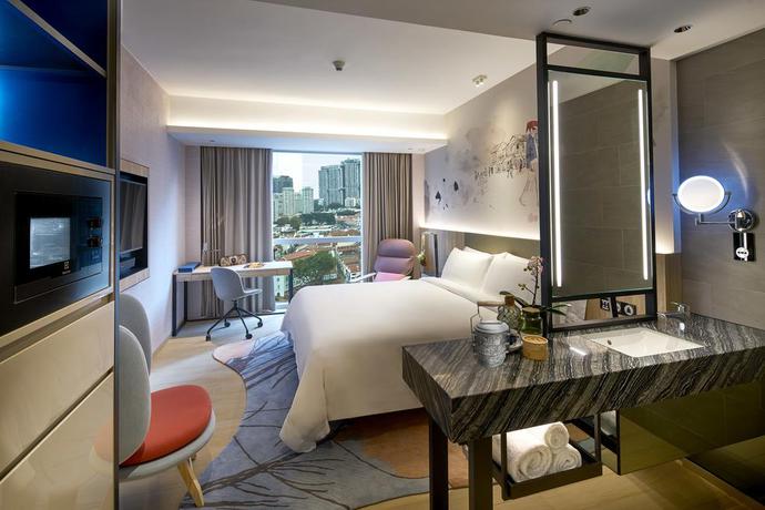 Imagen de la habitación del Aparthotel Citadines Balestier Singapore. Foto 3