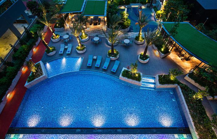 Imagen de la piscina del Aparthotel Citadines Balestier Singapore. Foto 14
