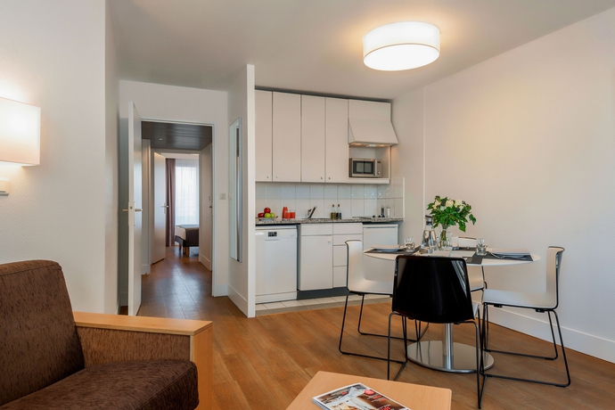 Imagen de la habitación del Aparthotel Citadines Bastille Marais Paris. Foto 5