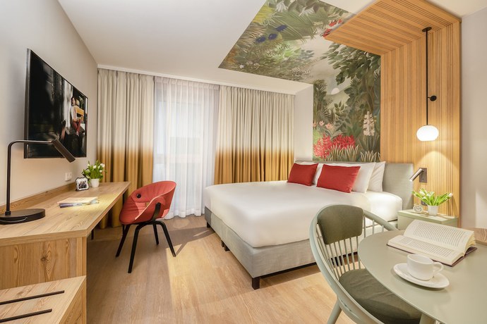 Imagen de la habitación del Aparthotel Citadines Danube Vienna. Foto 10