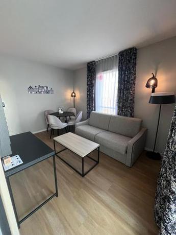 Imagen de la habitación del Aparthotel Citadines Eurometropole Strasbourg. Foto 11