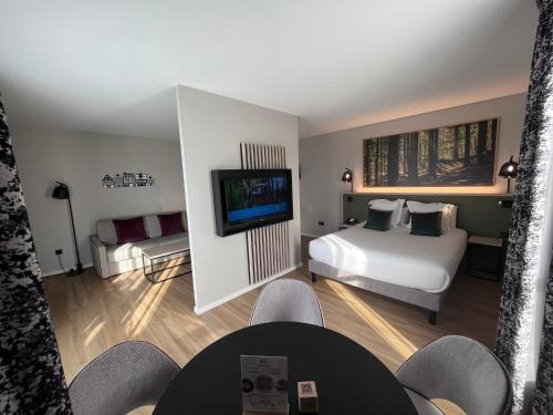 Imagen de la habitación del Aparthotel Citadines Eurometropole Strasbourg. Foto 13