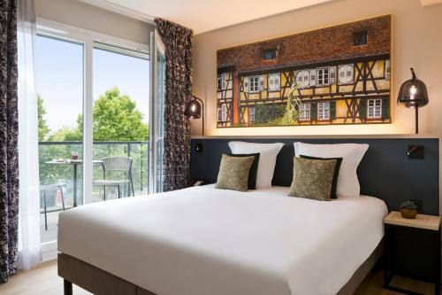 Imagen de la habitación del Aparthotel Citadines Eurometropole Strasbourg. Foto 16