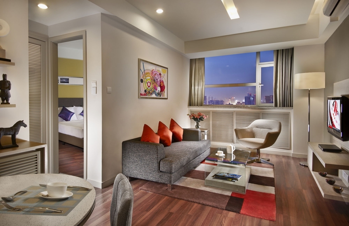 Imagen de los interiores del Aparthotel Citadines Gaoxin Xi'an. Foto 7
