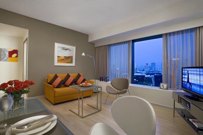 Imagen de la habitación del Aparthotel Citadines Mount Sophia Singapore. Foto 3