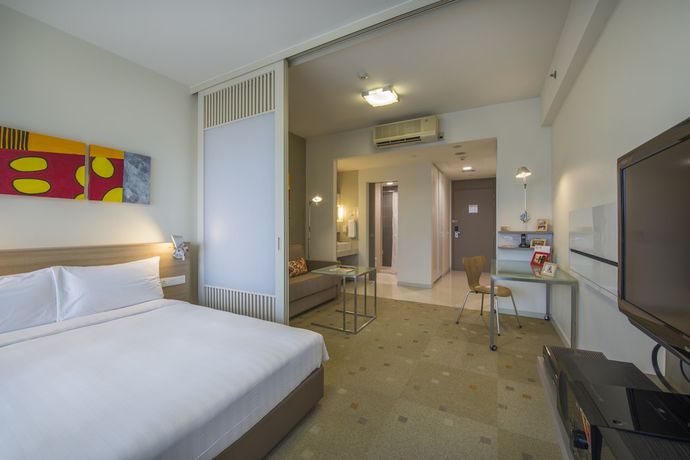 Imagen de la habitación del Aparthotel Citadines Mount Sophia Singapore. Foto 9