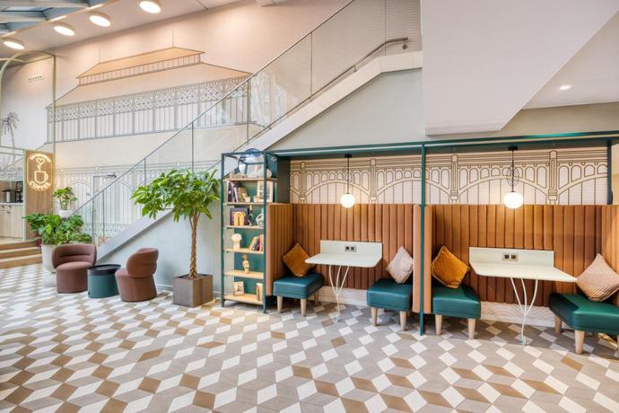Imagen de los interiores del Aparthotel Citadines Paris Les Halles. Foto 11