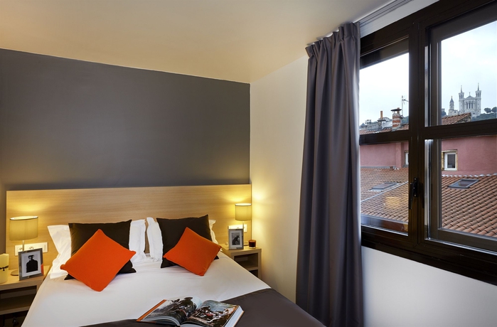 Imagen de la habitación del Aparthotel Citadines Presqu'&icirc;le Lyon. Foto 7