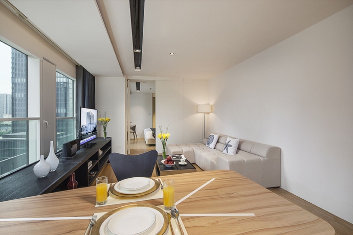 Imagen de los interiores del Aparthotel Citadines South Chengdu. Foto 5