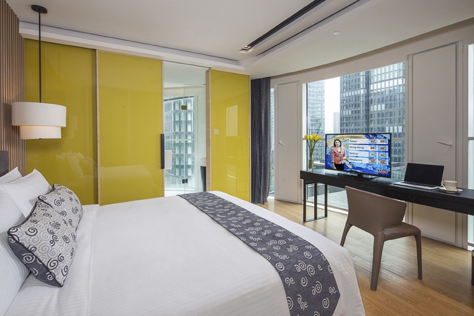 Imagen de los interiores del Aparthotel Citadines South Chengdu. Foto 6