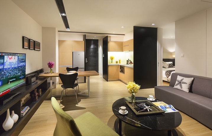 Imagen de los interiores del Aparthotel Citadines South Chengdu. Foto 7