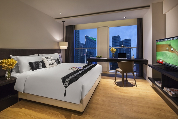 Imagen de los interiores del Aparthotel Citadines South Chengdu. Foto 8