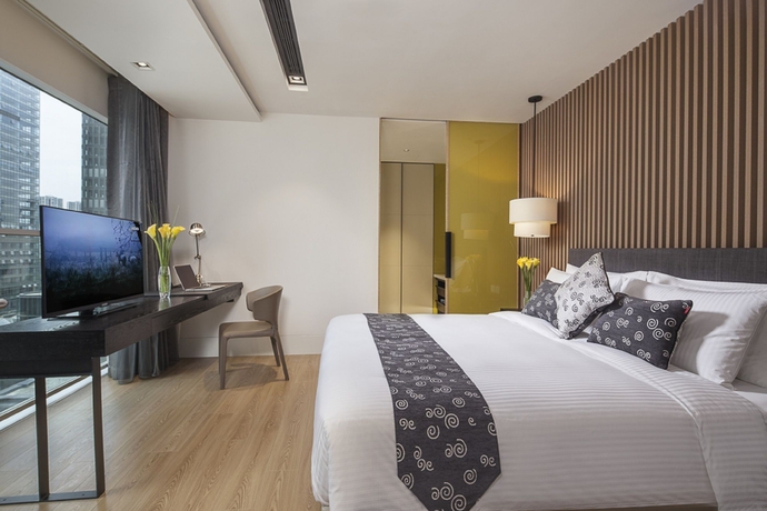 Imagen de los interiores del Aparthotel Citadines South Chengdu. Foto 13