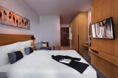 Imagen de la habitación del Aparthotel Citadines Sudirman Jakarta. Foto 2