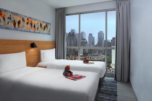 Imagen de la habitación del Aparthotel Citadines Sudirman Jakarta. Foto 3