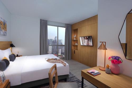 Imagen de la habitación del Aparthotel Citadines Sudirman Jakarta. Foto 4