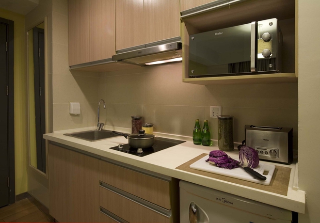 Imagen de la habitación del Aparthotel Citadines Xingqing Palace Xi'an. Foto 8