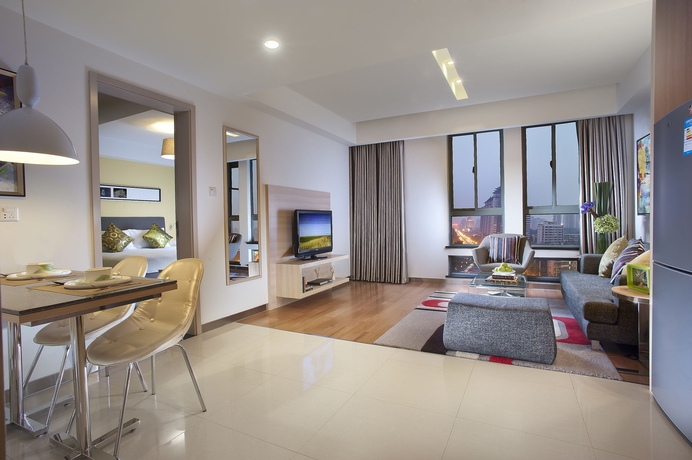 Imagen de los interiores del Aparthotel Citadines Xingqing Palace Xi'an. Foto 14