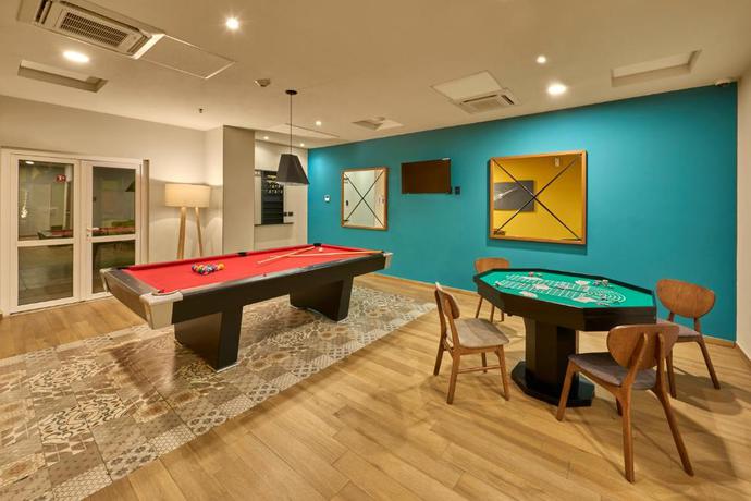 Imagen de los interiores del Aparthotel City Express Suites Cabo San Lucas. Foto 9